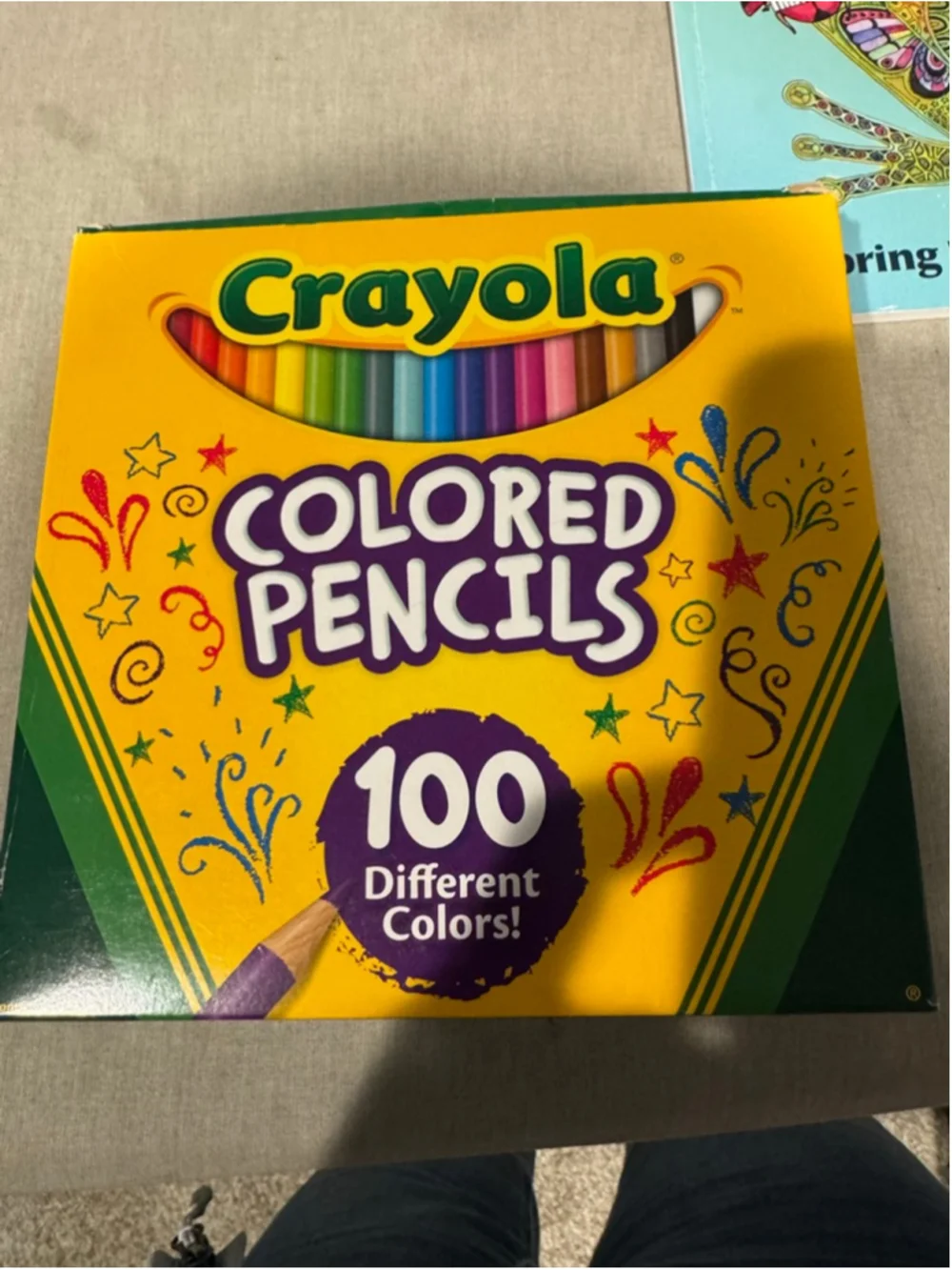 Crayola Arts & Crafts and Earth Art Yellow Critters Coloring Book & Pencils